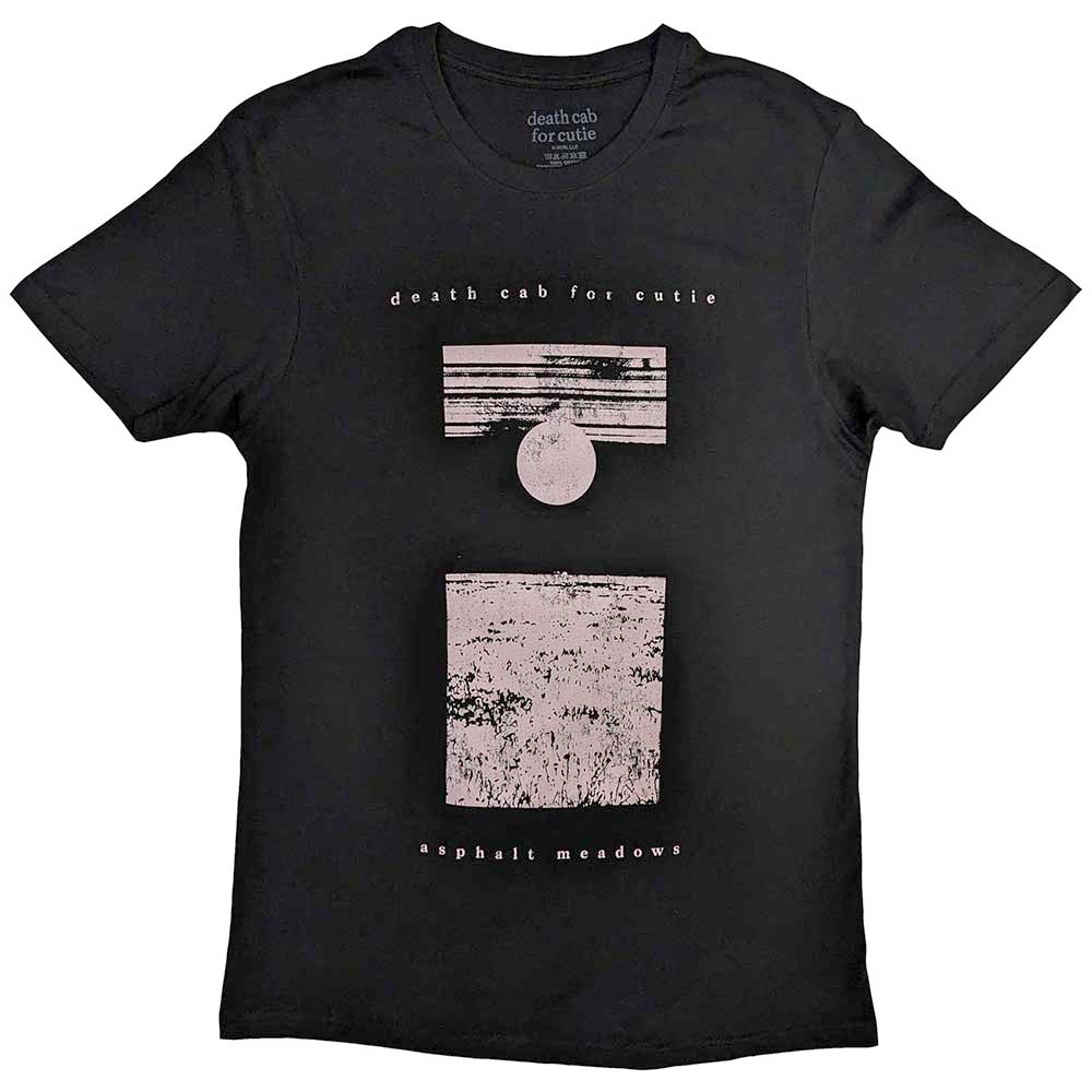 Death Cab For Cutie - Meadow Heren Tshirt - Zwart
